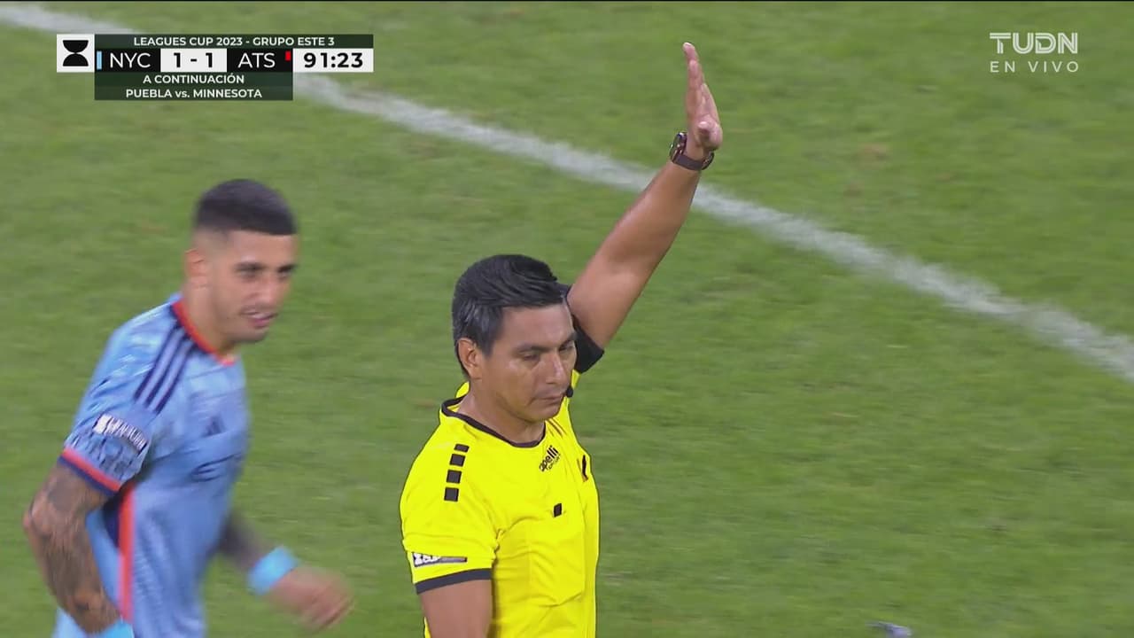 ¡Polémica! El VAR anula empate de NYCFC ante Atlas por supuesto offside