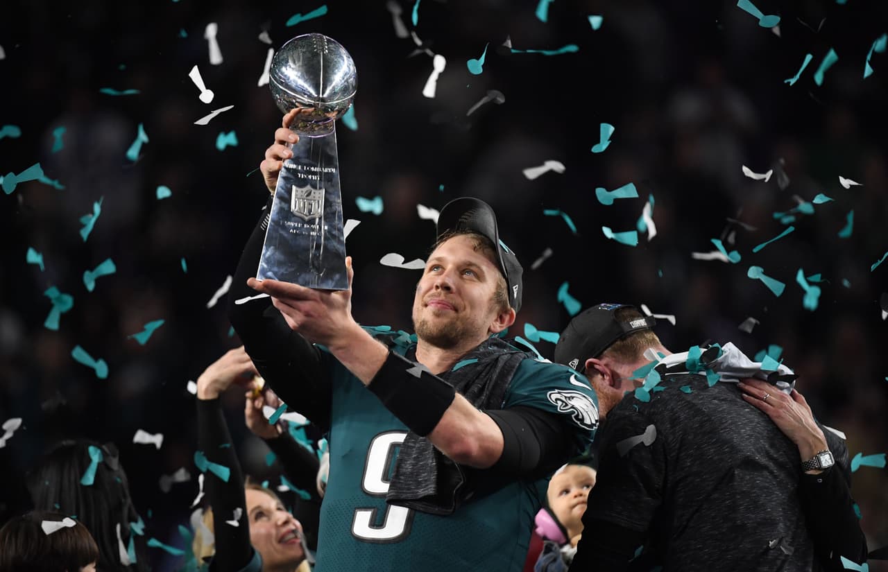Un triunfo histórico: Eagles dan la sorpresa y se imponen 41-33 a los Patriots en el Super Bowl LII