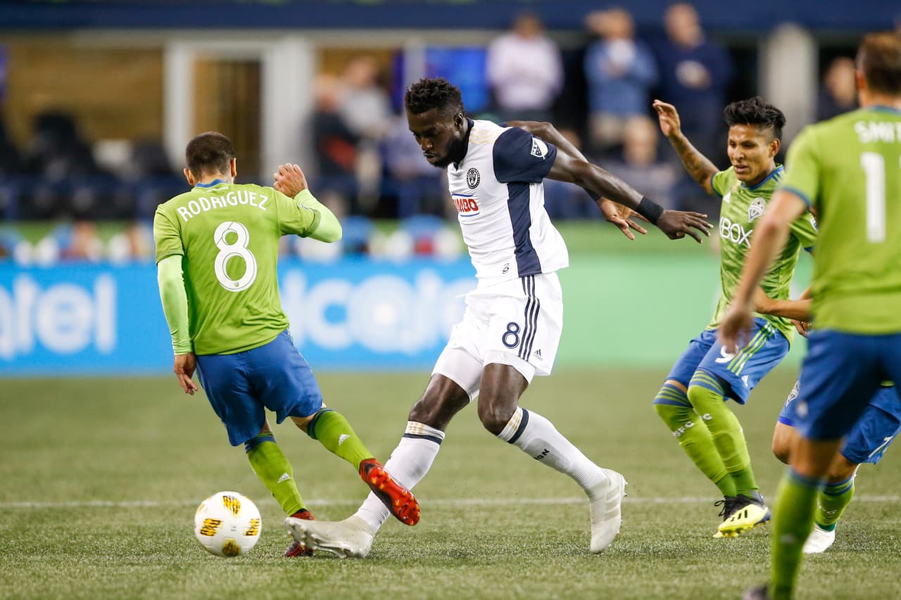 Philadelphia Union da la sorpresa y acaba con la histórica racha de Seattle Sounders