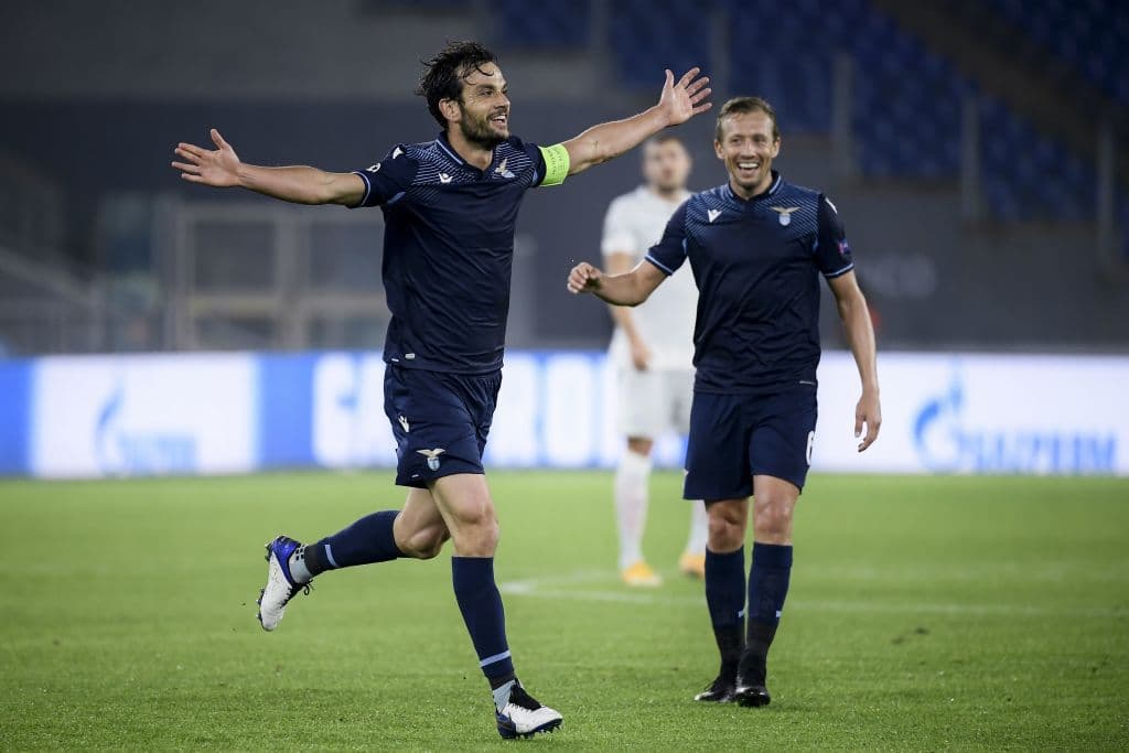 Immobile (3’, 55’) y Parolo (22’) marcaron los del Lazio en el 3-1 al Zenit; Dzyuba (25’) descontó.