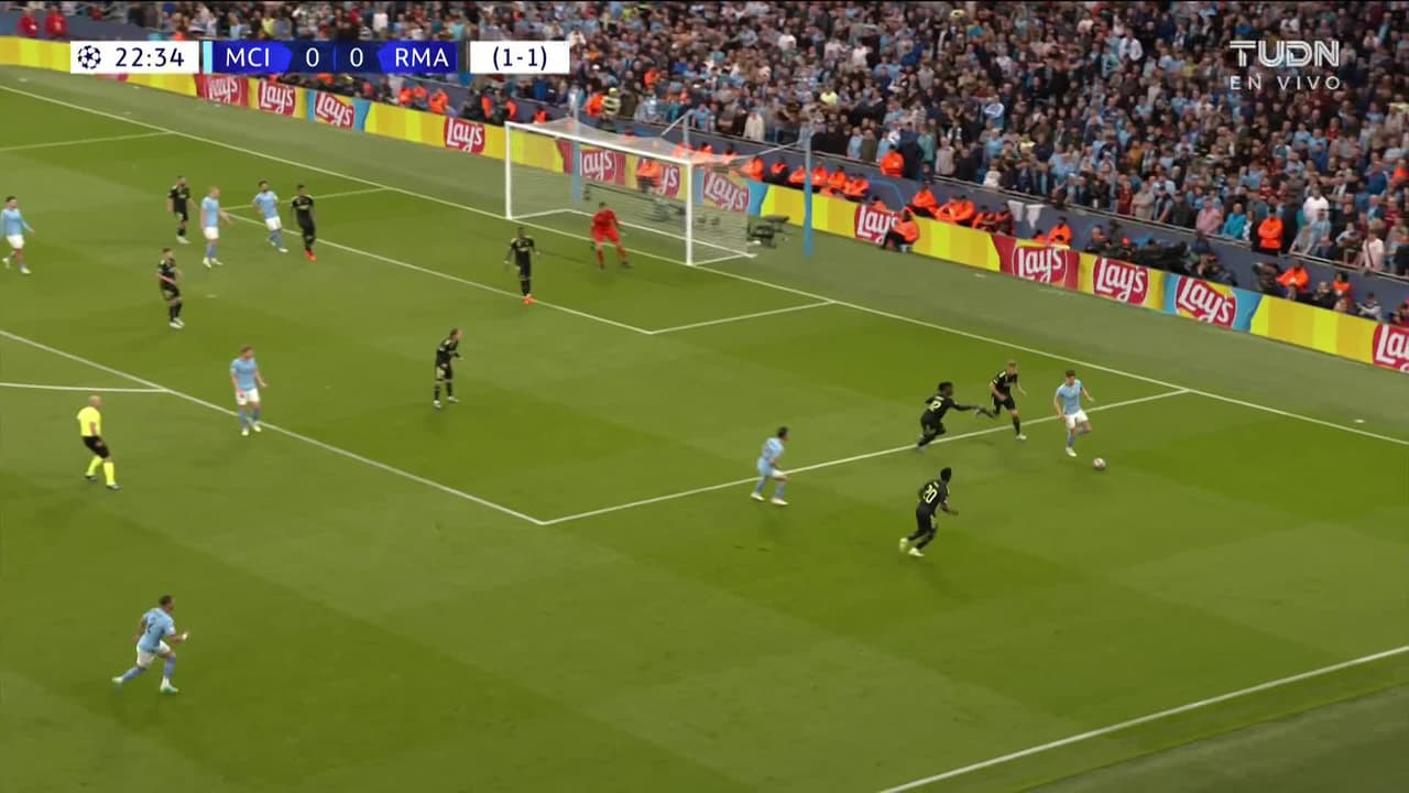 ¡Gol del Manchester City! Bernardo Silva fusila a Courtois y pone el 1-0