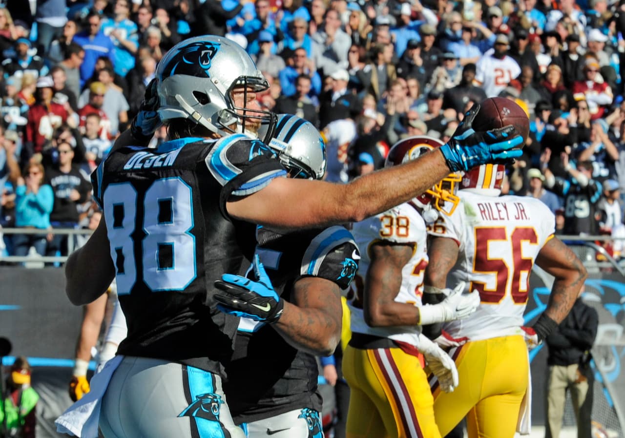 Panthers 44-16 Redskins: Carolina continúa invicto al barrer a Washington