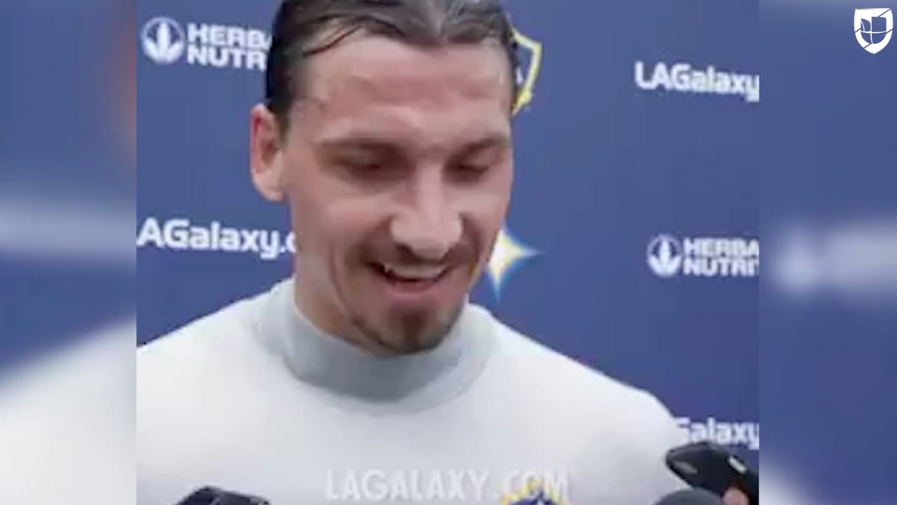 A dos tantos del récord, Zlatan reconoce su alegría: "Estoy super feliz, muy orgulloso"