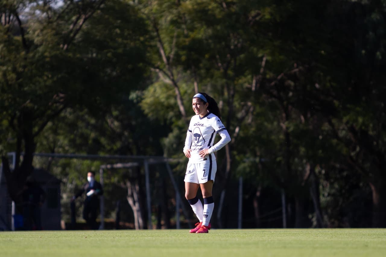 Pumas y Rayadas empatan en la ida de los Cuartos de Final | Las universitarias marcaron el 1-1 en los últimos minutos del juego en Cantera.
