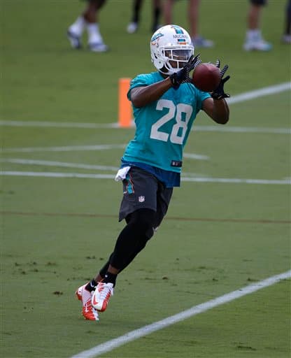 Las mejores tomas de las actividades organizadas de los Miami Dolphins rumbo a la temporada 2015 (AP-NFL).