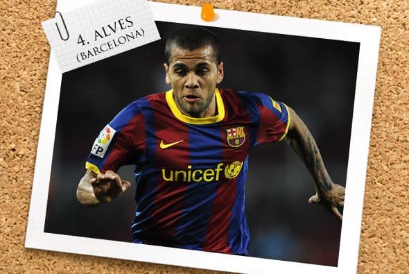 El brasileño Dani Alves no necesitó marcar goles para dar un partidazo con el Barcelona en su victoria ante el Hércules.