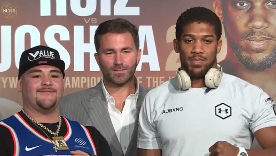 Andy Ruiz y Anthony Joshua ofrecieron su última conferencia de prensa