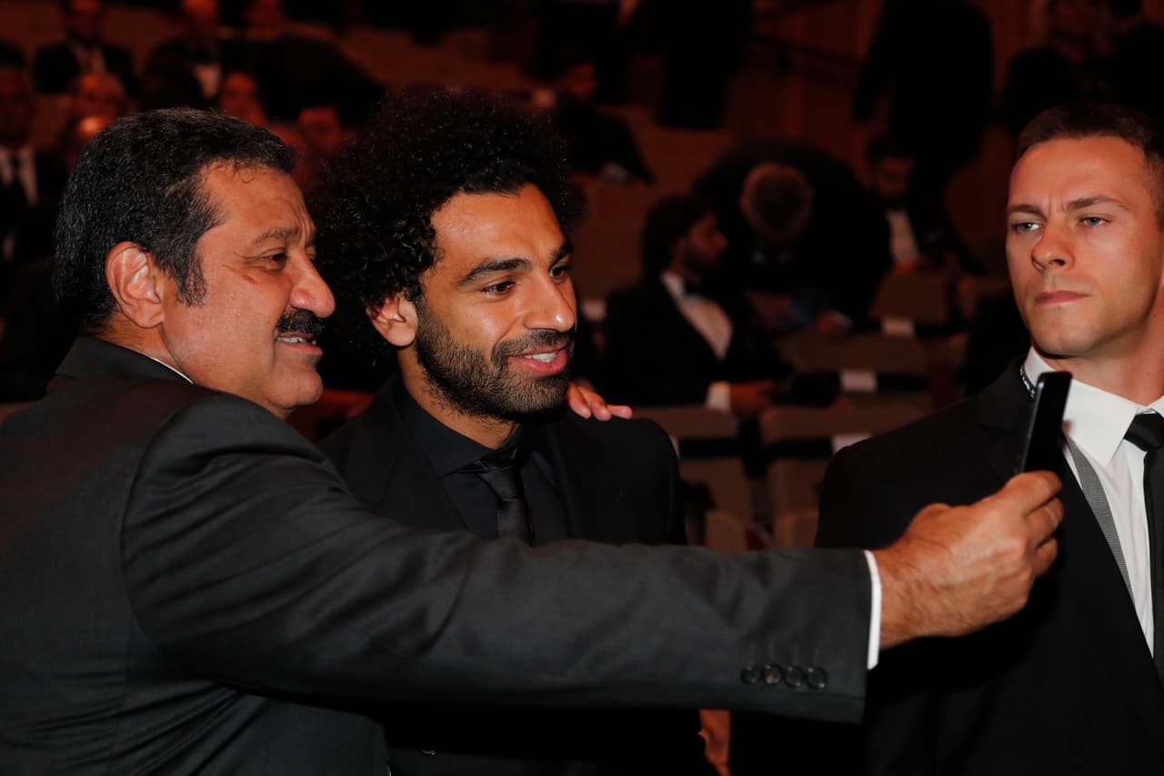 Los grandes del fútbol fueron los grandes protagonistas de la velada en Londres.