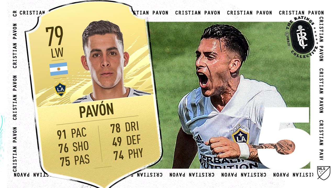 Cristian Pavon - delantero - Los Angeles Galaxy.