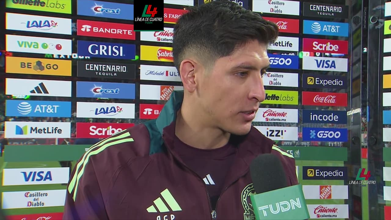 Edson Álvarez: "Estos partidos son los que te hacen crecer"