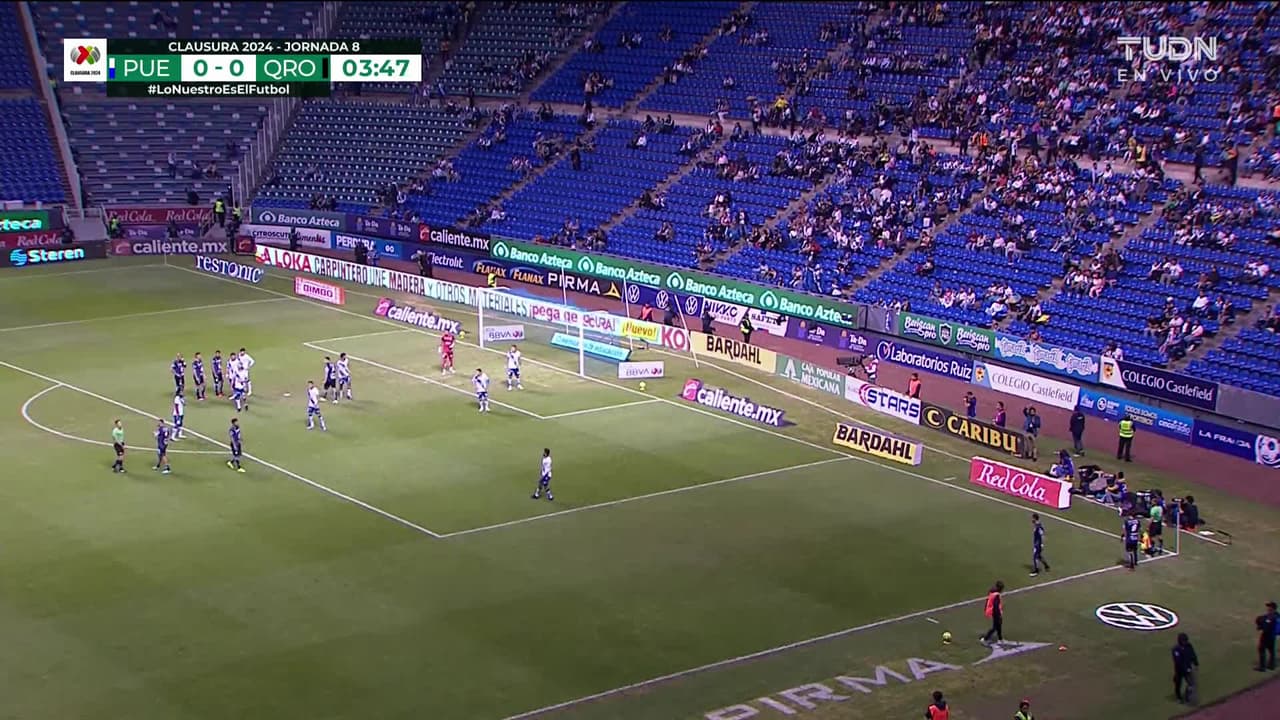 ¡TIRO ATAJADO! disparo por Emanuel Gularte.