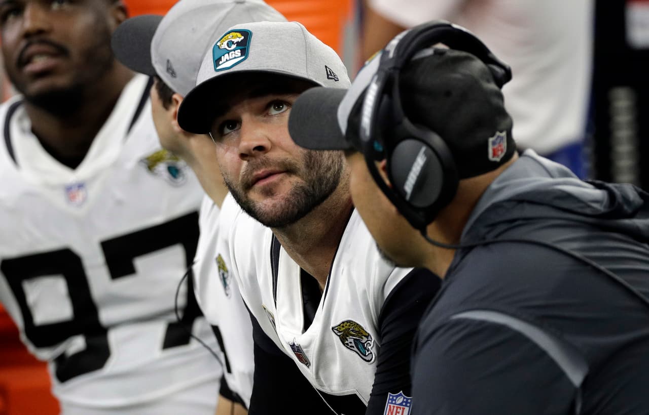 Blake Bortles sería el suplente de Jared Goff.
