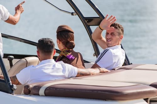 La jornada para ambos terminó con un paseo por las aguas del Golfo. (New York City FC)
