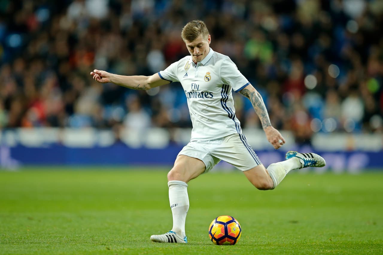 Allí también estará el aleman Toni Kroos, quien recibirá a sus excompañeros por primera vez en Madrid. El hombre de una precisión letal.