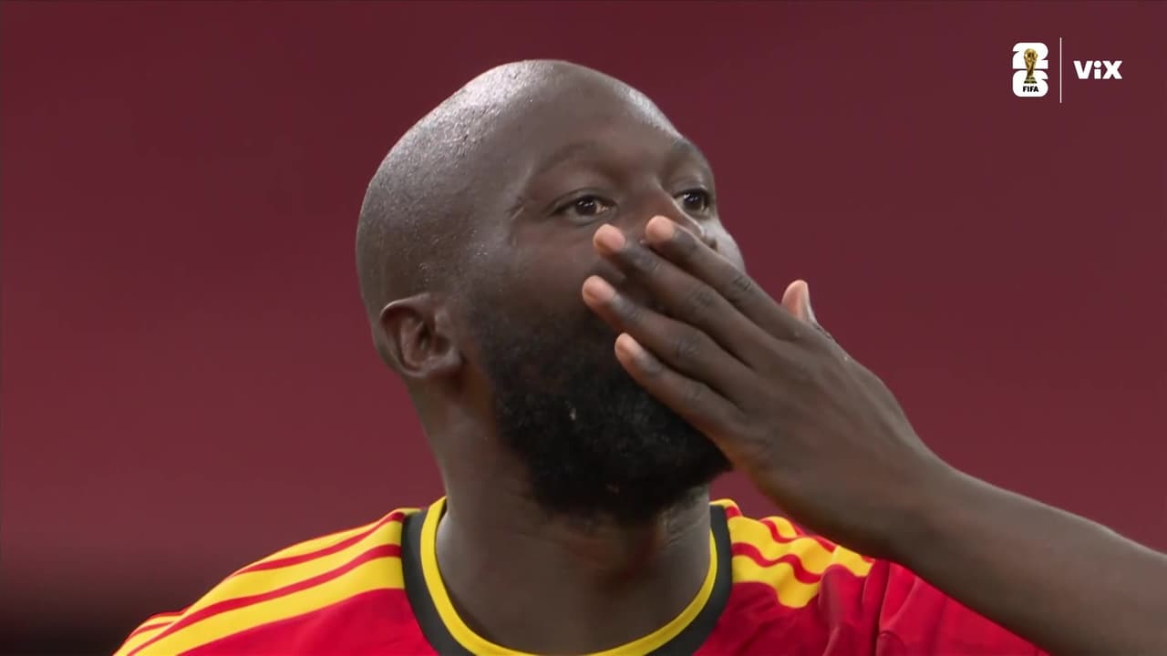 ¡Lukaku al ataque! Entró de cambio y respondió rápido con un cabezazo letal