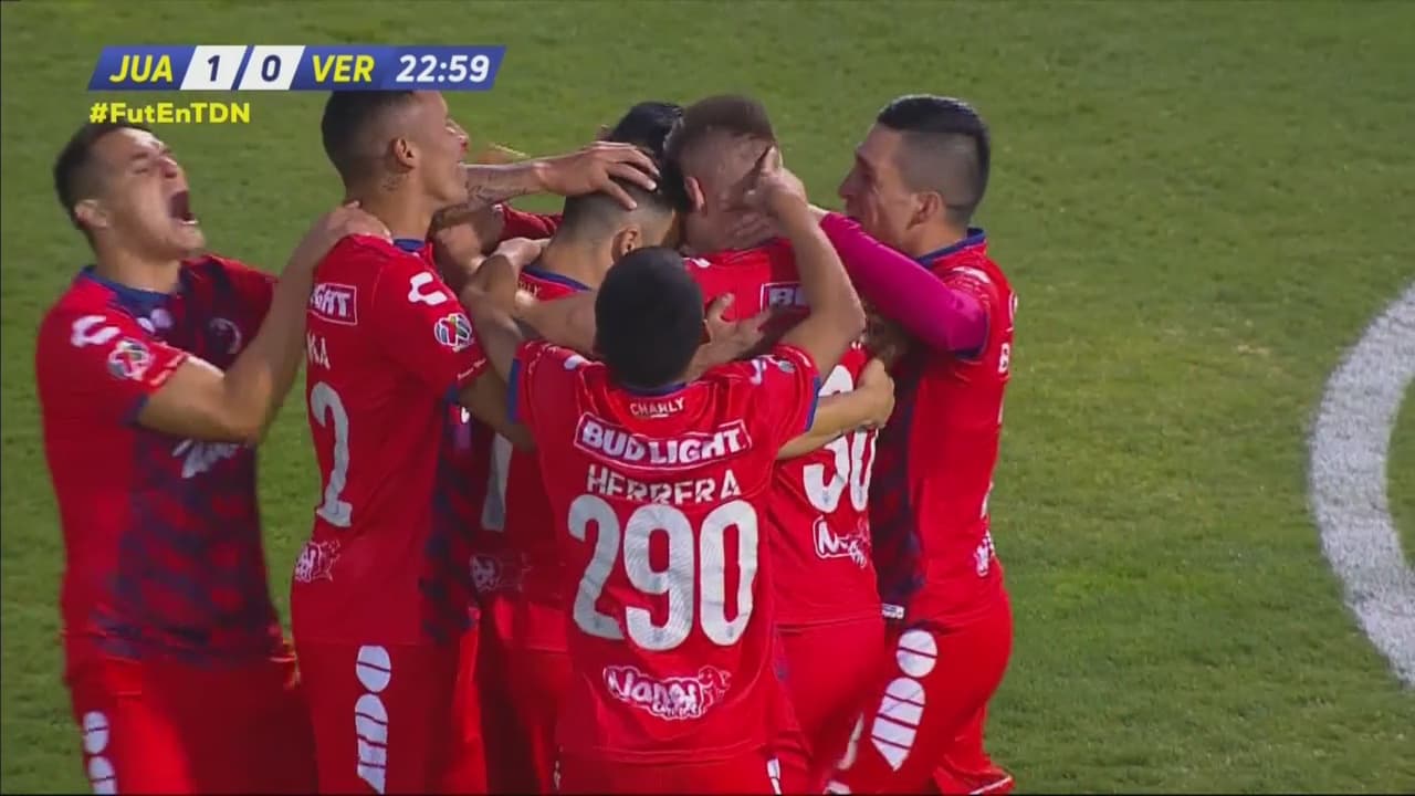 Sa-Sa-Sá: Zurdazo de Salcido para el empate Veracruz 1-1 Juárez