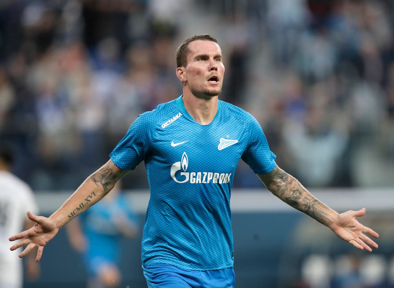 Zenit de San Petersburgo se impuso 3-1 contra Molde en Rusia, con el recordado Artem Dzyuba como uno de los goleadores por el equipo local.