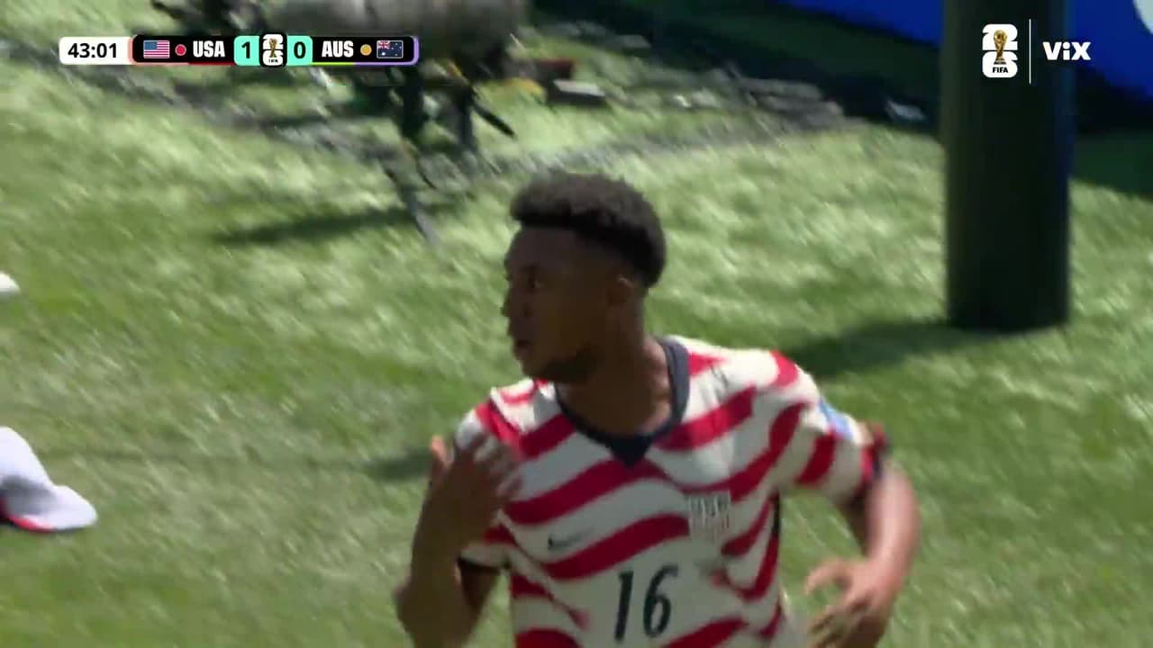 ¡No hay duda! El VAR valida el gol de Alex Freeman para Estados Unidos