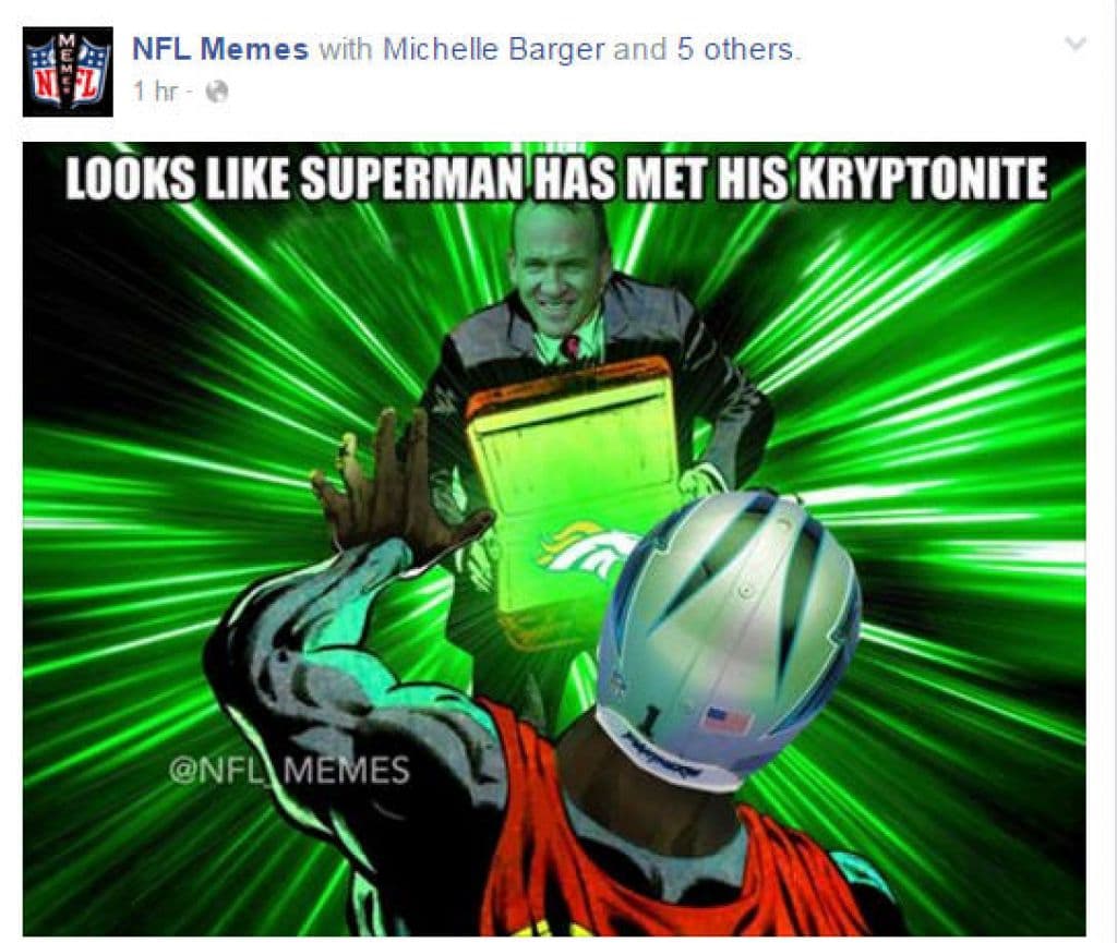 ¡Ni Peyton Many se salvó! Aquí te mostramos los memes más populares que se crearon durante el Super Bowl 50.