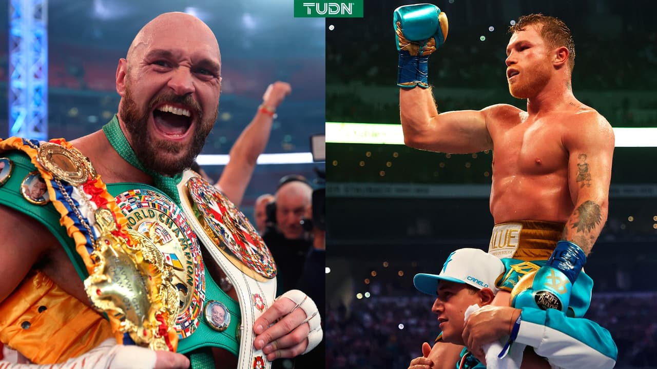 Tyson Fury llama “pequeño” a Canelo tras llenar Wembley