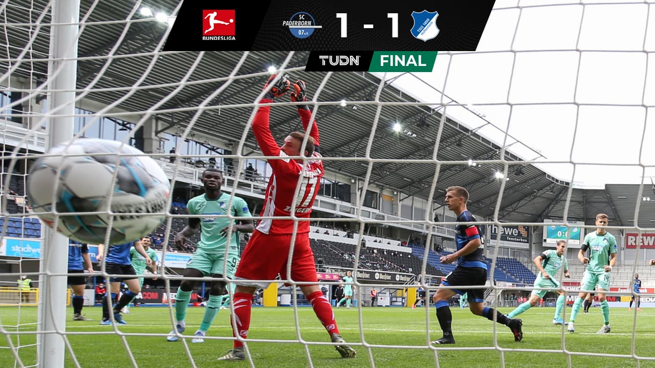 ¡No se ayudan! El Paderborn sigue de sotanero tras empatar 1-1 ante el Hoffenheim