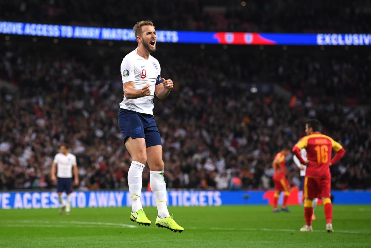 Harry Kane pone su sello a la victoria ante Montenegro anotando un hat trick. Inglaterra consigue su pase a la Euro 2020 con goleada por siete goles a cero.