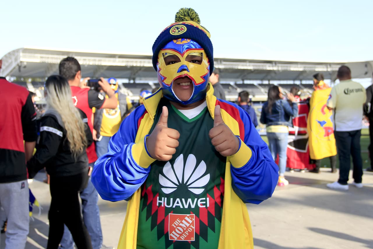 Los fanáticos de América y Atlas están listos para el partido amistoso que se llevará a cabo en el Dignity Health Sports Park de Carson, California.