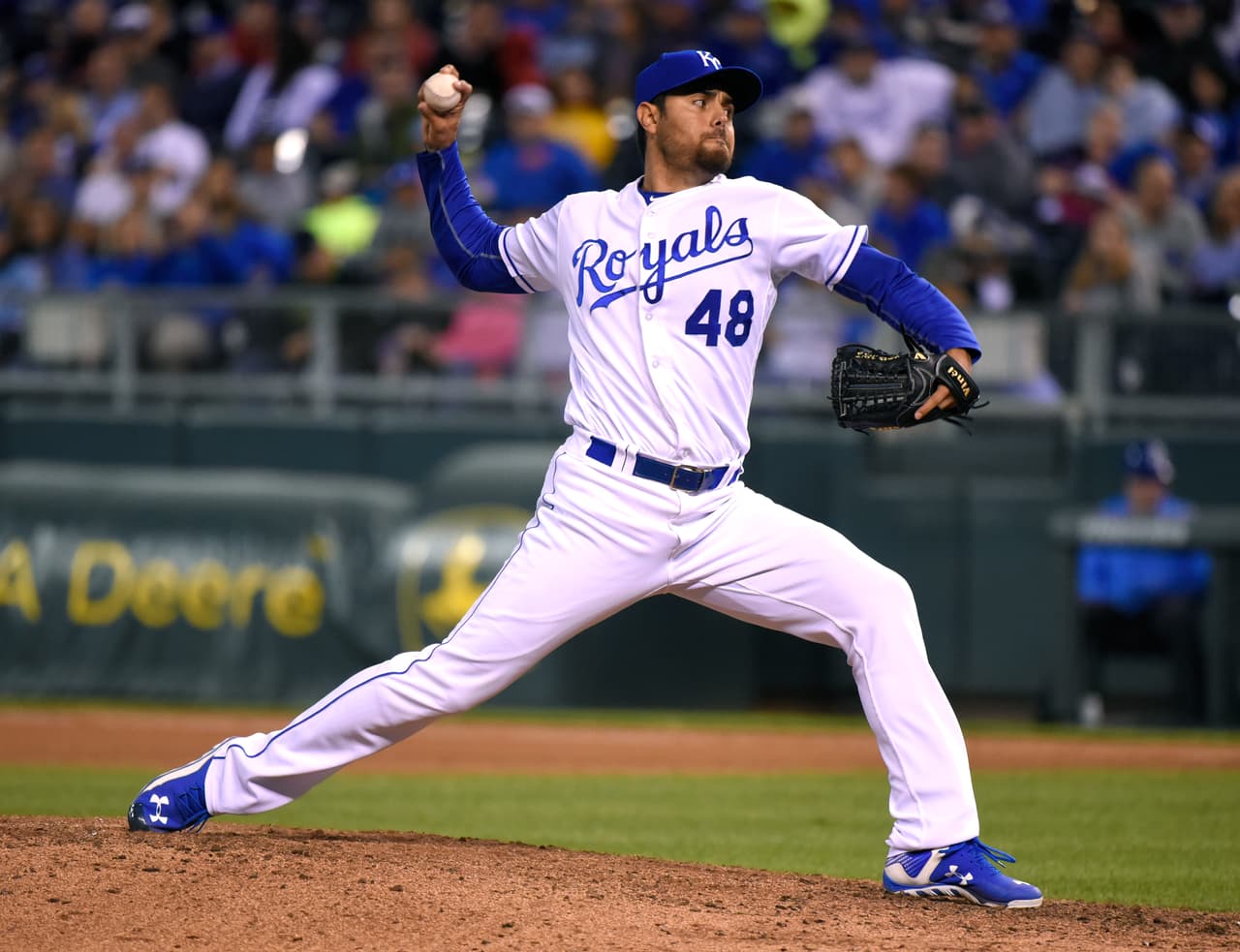 Joakim Soria es el mexicano con más salvamentos en la historia de la MLB. Ahora en el relevo intermedio, buscará seguir aportando a los Reales de Kansas City.