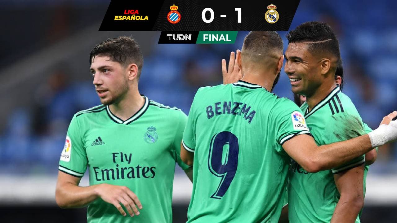 Real Madrid superó al Espanyol y retoma el liderato de LaLiga