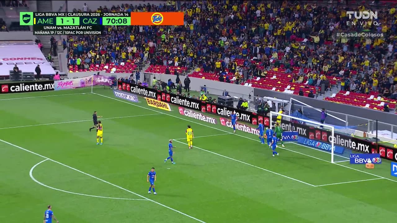 ¡TIRO ATAJADO! disparo por Patricio Salas.