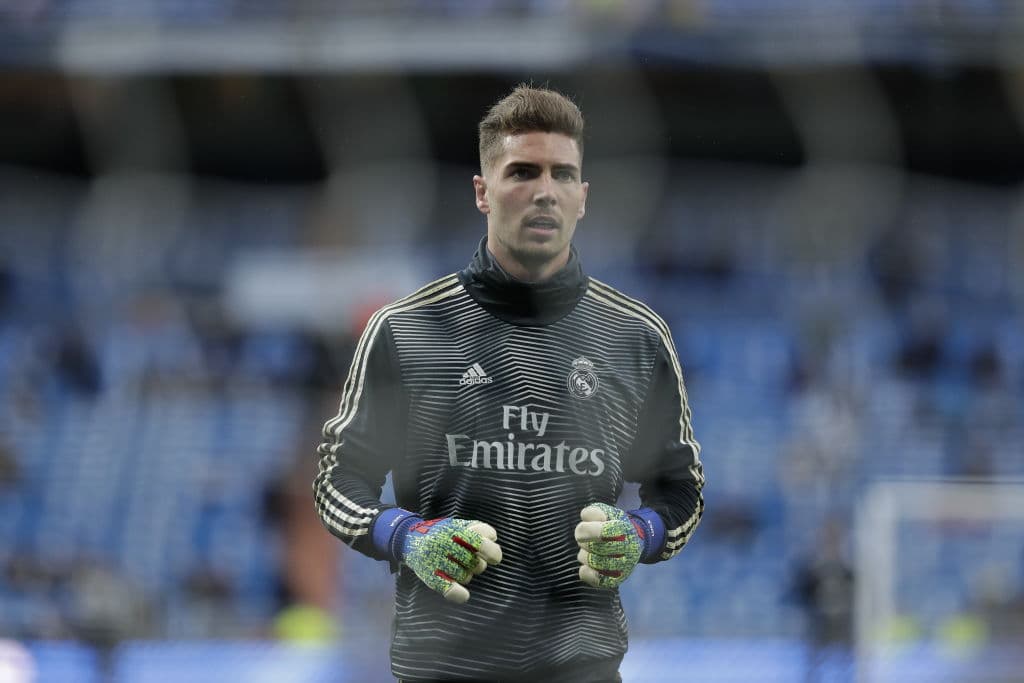 Fue Luca Zidane, hijo de 'Zizou', el encargado de cuidar los tres palos del Real Madrid en apenas su segundo partido como titular.