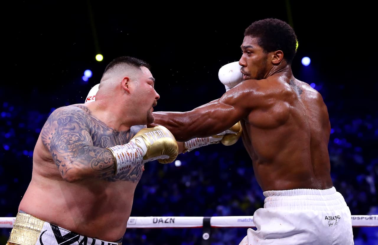 Anthony Joshua y su letal izquierda.