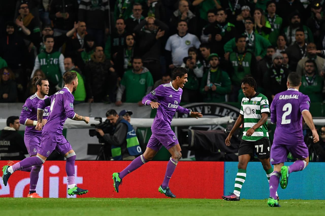 En Portugal, Real Madrid venció de nuevo a Sporting de Lisboa y así ratificó su cupo en los octavos de final. Ese 2-1 le convino al Legia en su lucha por llegar a Europa League.