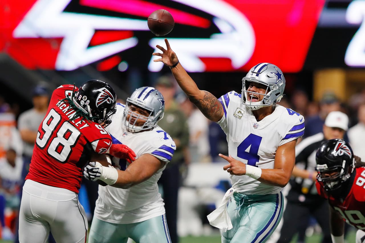 Cowboys y Falcons se juegan gran parte de la temporada en la Semana 11