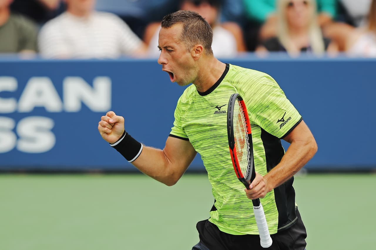 Philipp Kohlschreiber, el rival de Roger, consiguió su cupo ante el australiano John Millman.
