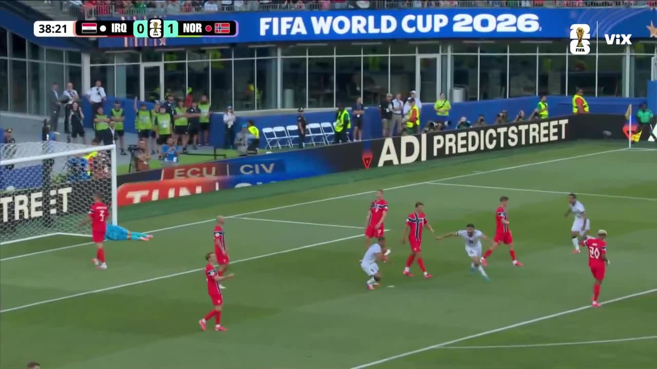 ¡40 años después! Irak vuelve a gritar gol en un Mundial con Aymen Hussein