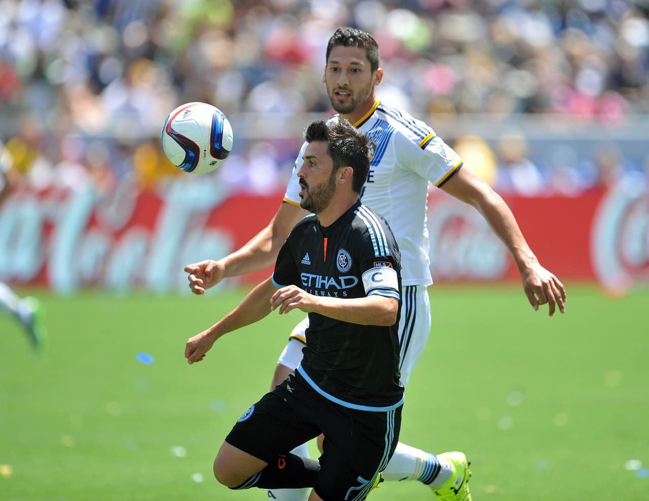David Villa descontó de tiro penal para New York City FC al minuto 80.