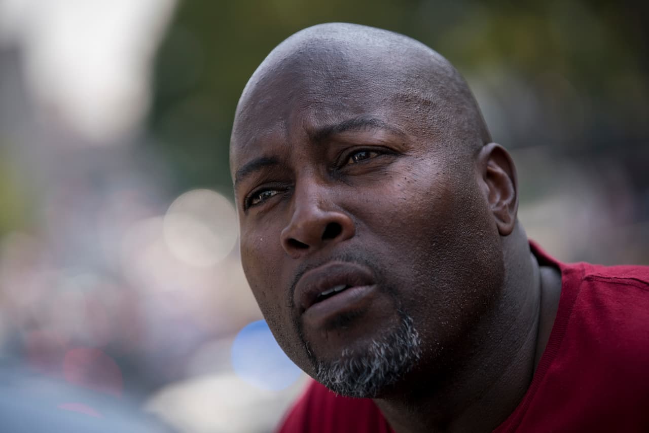 Desde muy temprano Rice tomó su lugar en un transporte especial donde se promocionaba los partidos de baloncesto.