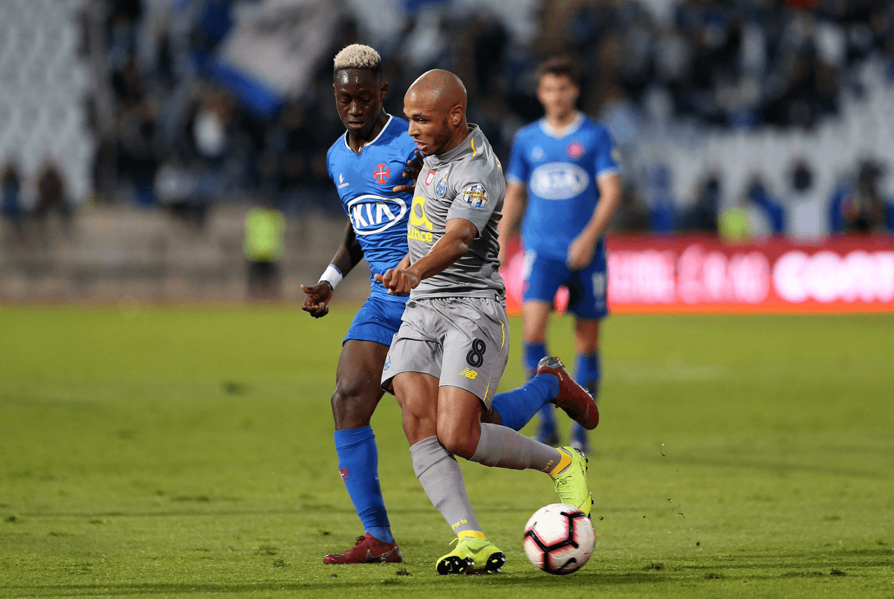El argelino Yacine Brahimi también fue alternativa en el ataque del Porto.