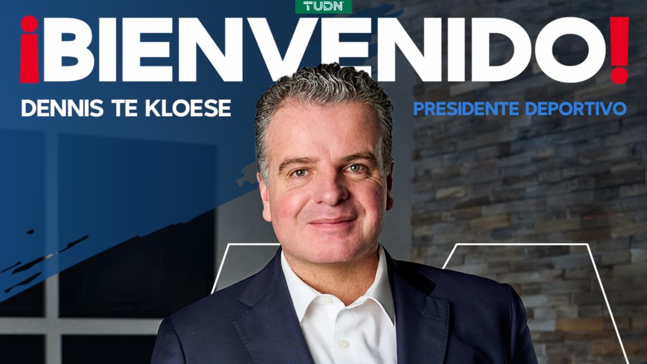Monterrey anuncia a Dennis Te Kloese como nuevo presidente deportivo del equipo
