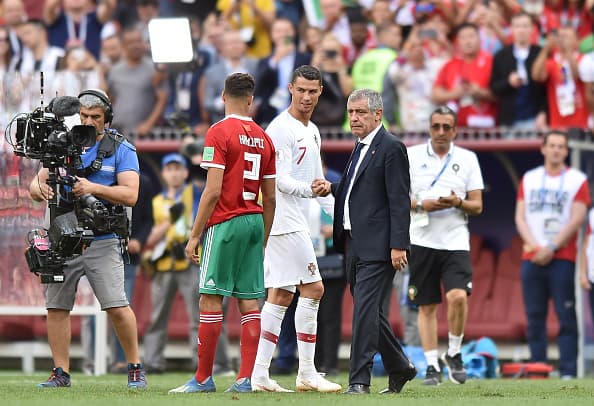 Fernando Santos, de la actuación de Cristiano: "Tiene un gran entrenador"