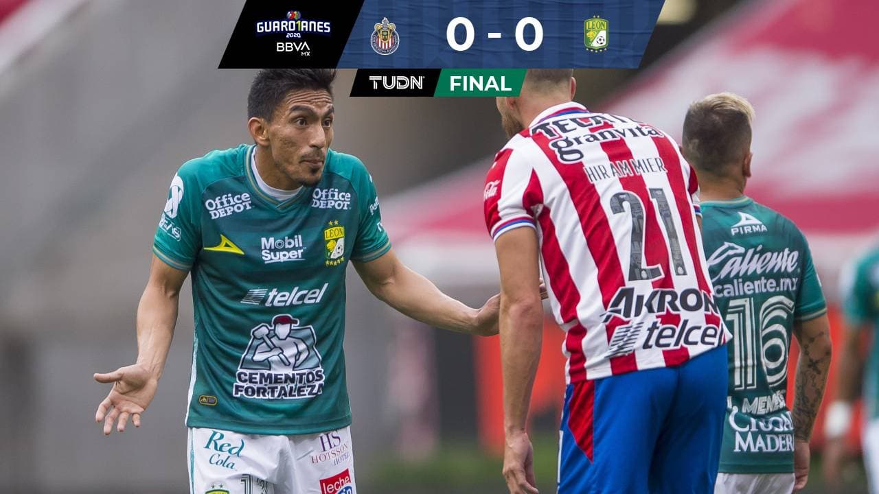 Ángel Mena no quiso que León venciera a Chivas