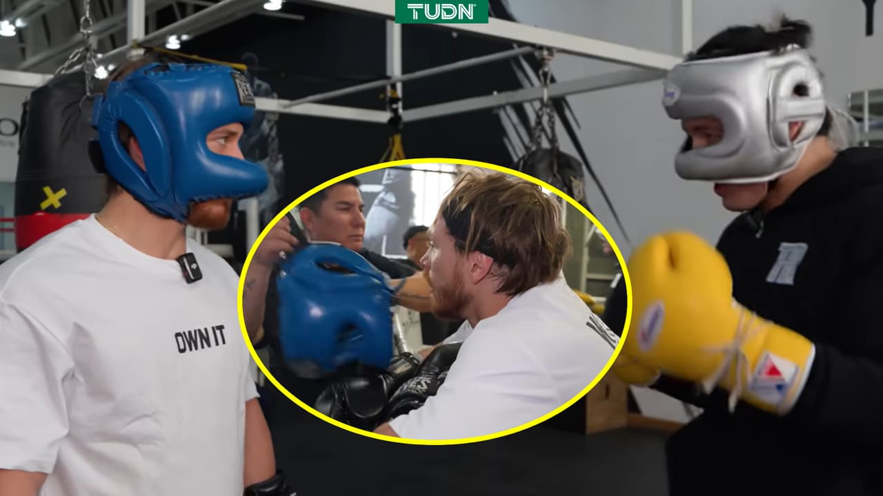 Influencer sorprende a Chávez Jr. en sesión de sparring