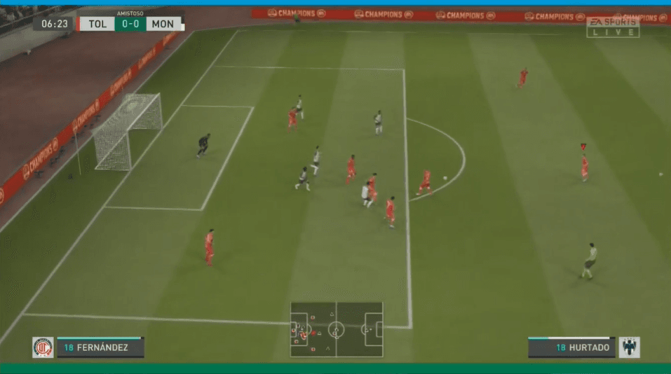 Alan Medina de Toluca, no pudo contener la goliza que le propinó Cantú por parte de Monterrey. Los goles corrieron por parte de Maxi Meza (2), Funes Mori (3), Dorlan Pavón (2) y Gallardo.