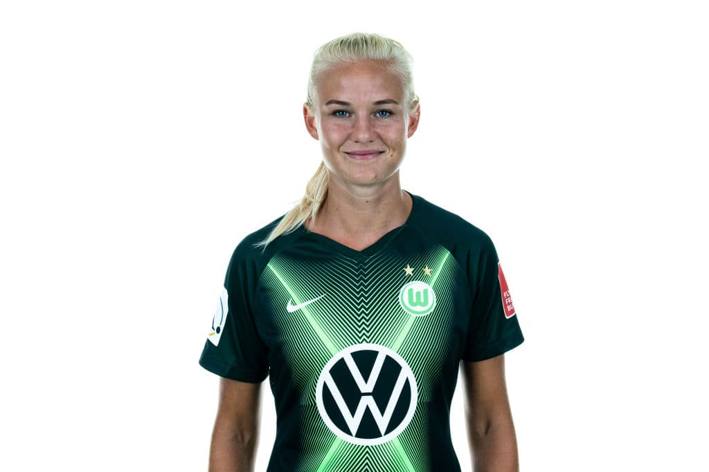 Pernille Harder de Wolfsburg ocupa la octava posición.