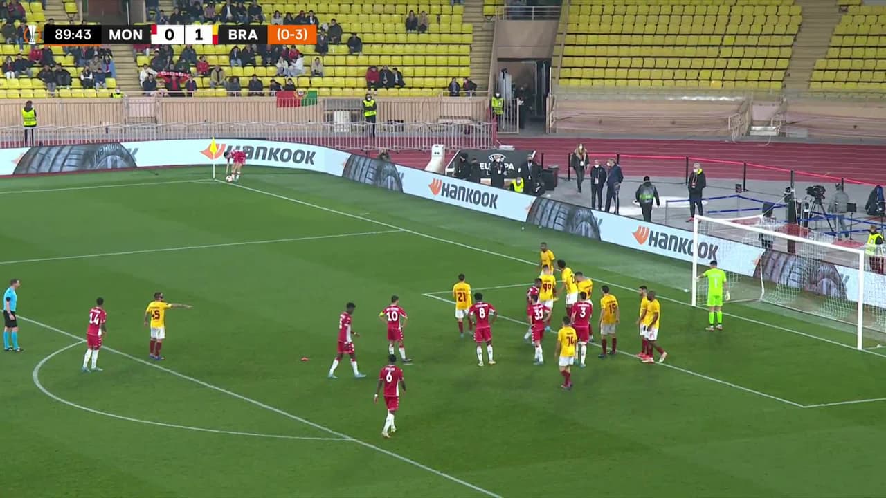 ¡El de la honra! Disasi puso el 1-1 del AS Mónaco en los últimos minutos