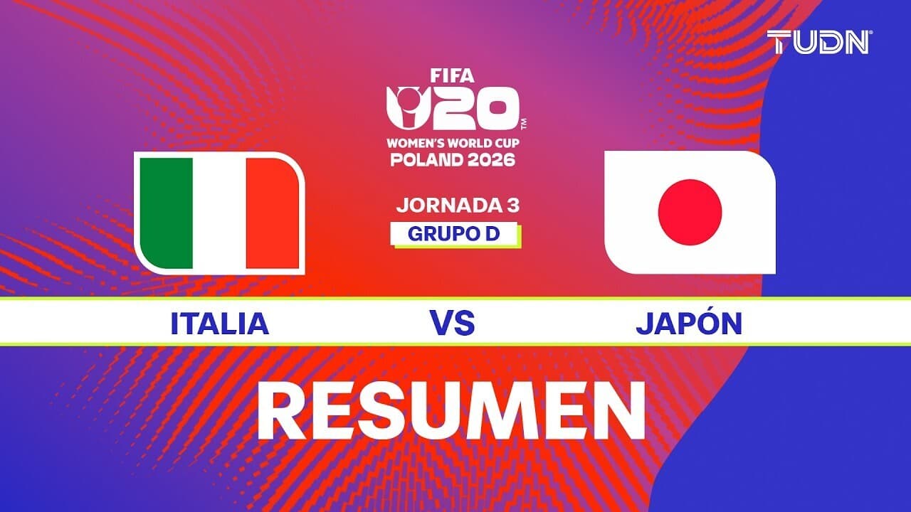 Italia y Japón empatan a un gol y avanzan en el Mundial Femenil Sub 20