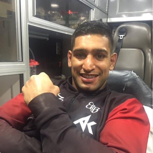 Amir Khan bien de salud