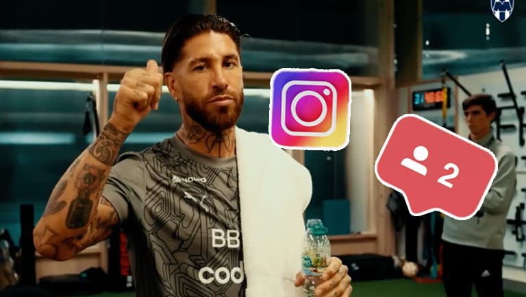 Sergio Ramos siguió a este famoso de Monterrey en redes sociales 