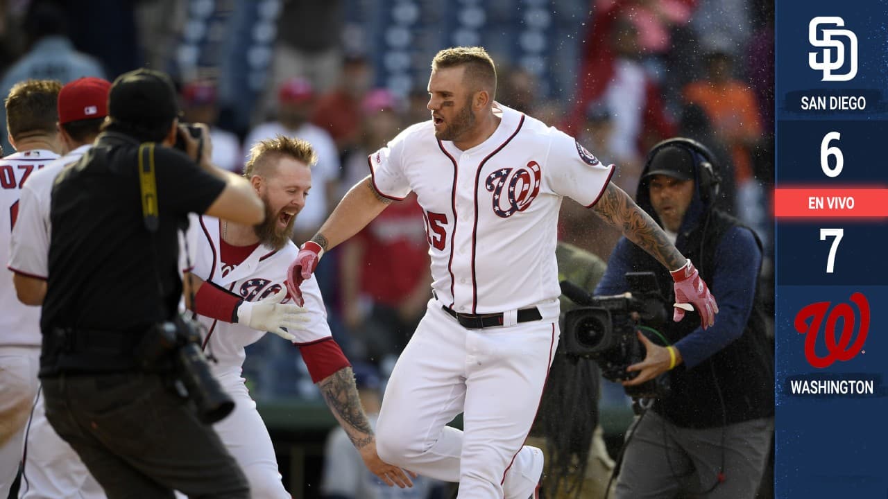 Homerun de Matt Adams deja tendidos a los Padres en Washington